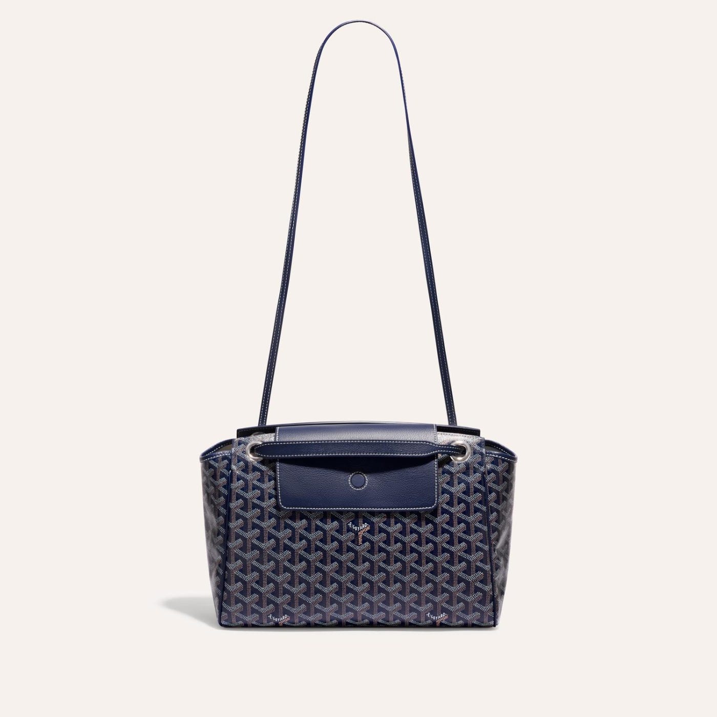 Goyard Rouette Souple Bag Navy Blue - Image 4